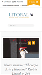 Mobile Screenshot of edicioneslitoral.com